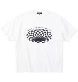 大きいサイズ メンズ RIMASTER VISION 天竺トリックアート 半袖 Tシャツ ホワイト 1268-4221-1 3L 4L 5L 6L 8L