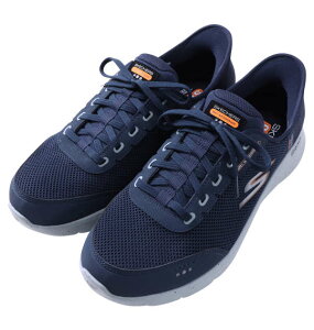 大きいサイズ メンズ SKECHERS スニーカー SLIP-INS GO WALK FLEX ネイビー 1240-4350-1 30 31