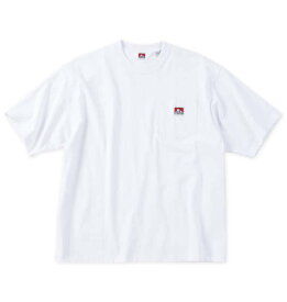 大きいサイズ メンズ BEN DAVIS BEN'Sポケット付 半袖 Tシャツ ホワイト 1278-4570-1 3L 4L 5L 6L