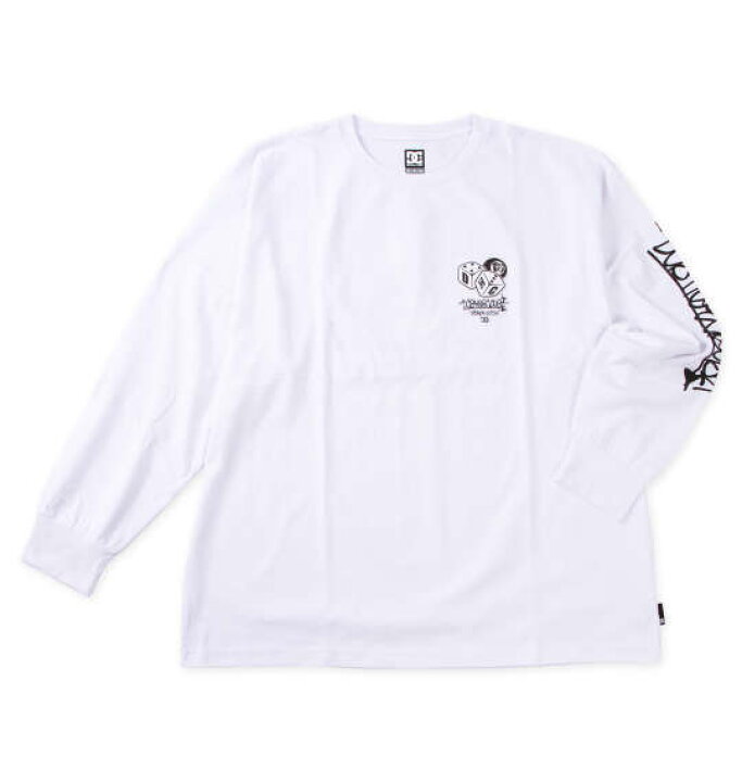 楽天市場】大きいサイズ メンズ DCSHOES 25GAME 長袖 Tシャツ ホワイト 
