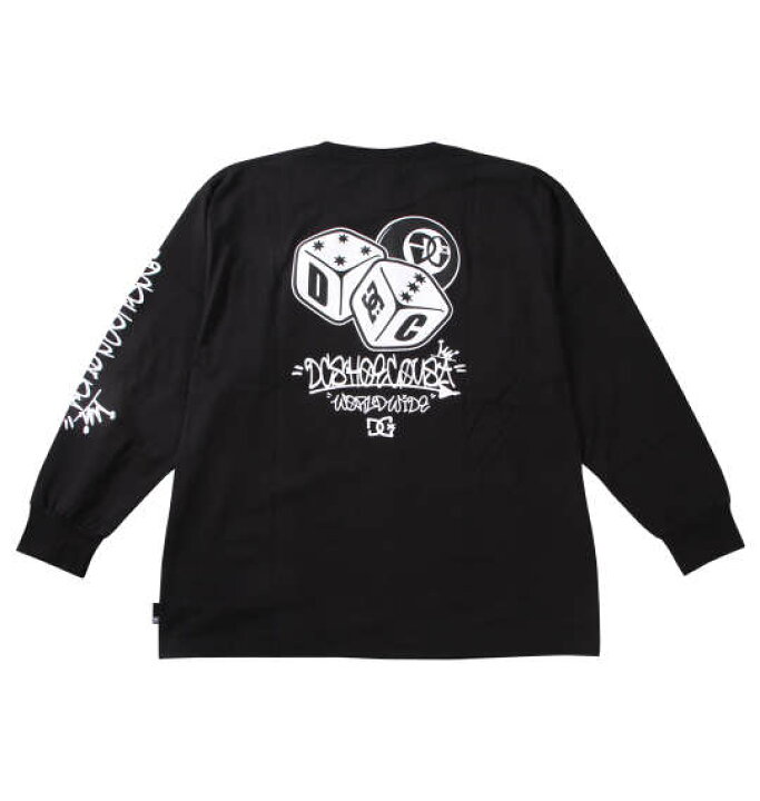 楽天市場】大きいサイズ メンズ DCSHOES 25GAME 長袖 Tシャツ ブラック 