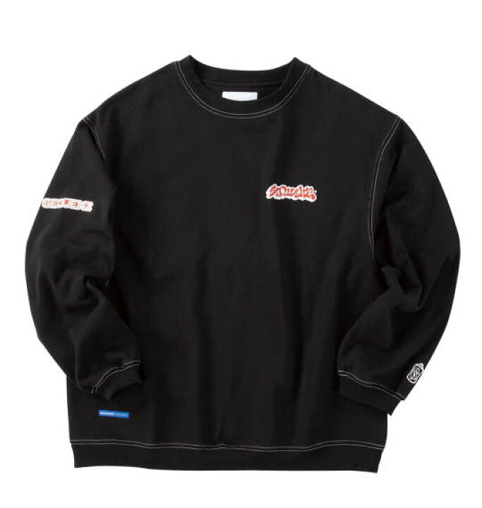 楽天市場】大きいサイズ メンズ SEQUENZ ブラーモチーフ クルーネック 
