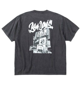 大きいサイズ メンズ BEN DAVIS ビルボード ヴィンテージ 半袖 Tシャツ ブラック 1278-5590-2 3L 4L 5L 6L