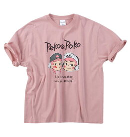 大きいサイズ メンズ PeKo&PoKo 天竺 半袖 Tシャツ スモークピンク 1278-5520-1 3L 4L 5L 6L 8L