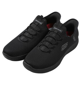 大きいサイズ メンズ SKECHERS ワークシューズ SLIP-INS WORK SUMMITSSR COLSIN ブラック 1240-5365-1 30 31 32