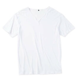 大きいサイズ メンズ まるで着る冷蔵庫 Vネック 半袖 Tシャツ ホワイト 1249-6230-1 3L 4L 5L 6L 7L 8L