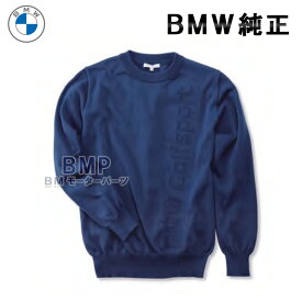 BMW 純正 GOLF SPORT COLLECTION 2023 レディース ニット クルー セーター ネイビー ゴルフ コレクション