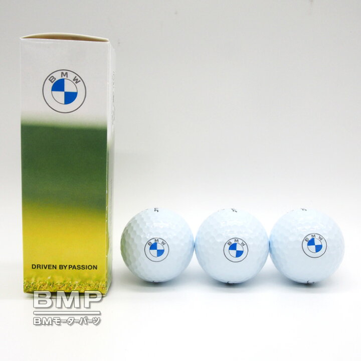 楽天市場】BMW 純正 GOLF SPORT COLLECTION 2025 ゴルフ ボール 3個 