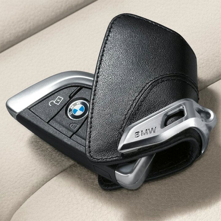 楽天市場】BMW 純正 レザー キーケース ブラック キーホルダー 