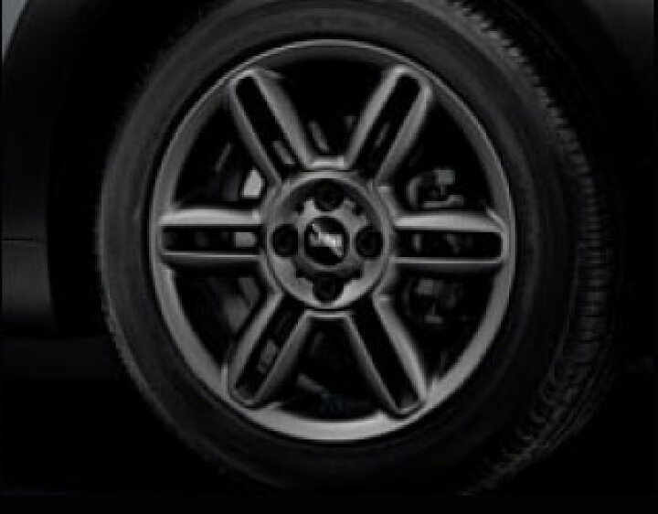 楽天市場】BMW MINI アロイ ホイール 6.5J×16 ET48 6スター ツイン 
