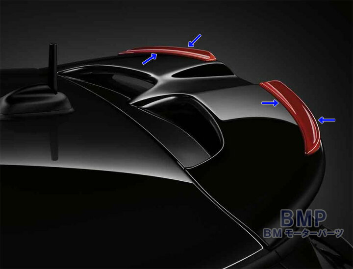 楽天市場】BMW MINI 純正 F55 F56 John Cooper Works リア スポイラー  