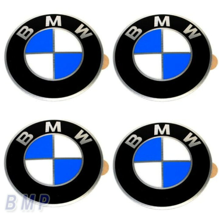 楽天市場】BMW 純正 エンブレム ホイールキャップバッジ 58mm 4枚 