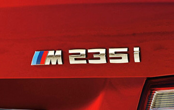 楽天市場】BMW 純正 エンブレム F22 M235i リア エンブレム : BM 