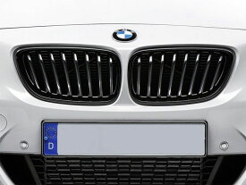【5/26迄 限定！エントリー＋店舗内買い回りで最大ポイント10倍！】BMW 純正 F22 F23 2シリーズ M Performance ブラック キドニー グリル セット パフォーマンス