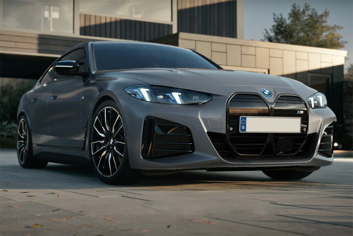 楽天市場】BMW 純正 G26 LCI i4 M60 ブラック キドニー グリル 