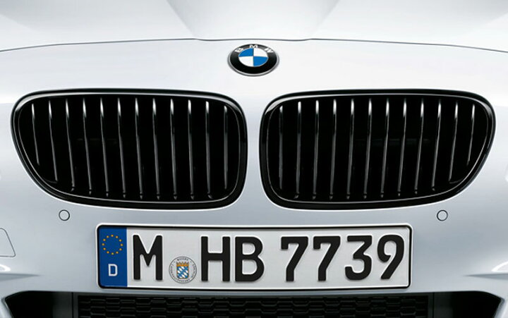 楽天市場】BMW F10 F11 5シリーズ用 ブラック グリルセット : BM 
