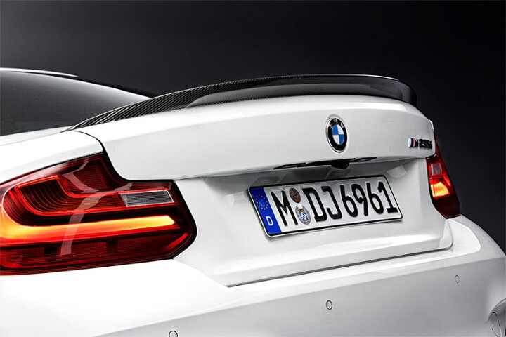 楽天市場】BMW 純正 F22 F87 2シリーズ M Performance カーボン リア 
