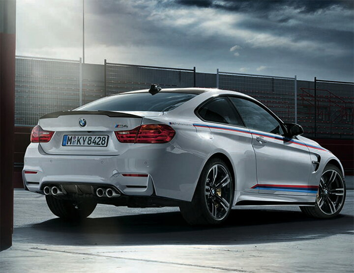 楽天市場】BMW 純正 接着剤付き F82 M4 BMW M Performance リア 