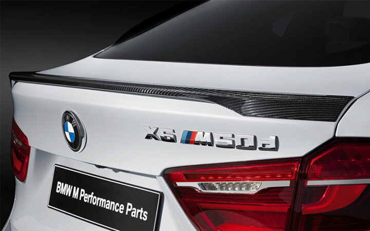 楽天市場】BMW 純正 F16 X6 M Performance カーボン リア トランク 