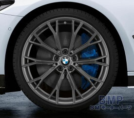 【5/26迄 限定！エントリー＋店舗内買い回りで最大ポイント10倍！】BMW 純正 アロイ ホイール G30 G31 5シリーズ M Performance ダブルスポーク スタイリング669M オービット グレー 単体 1本 リア用 9J×20 パフォーマンス