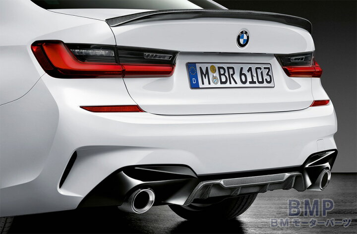 楽天市場】BMW 純正 G20 3シリーズ M Performance リア カーボン 