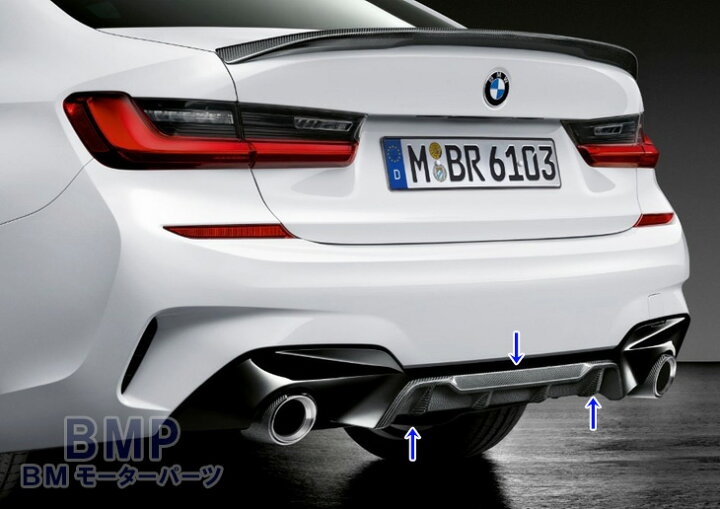 楽天市場】BMW 純正 G20 G21 前期 3シリーズ M Performance カーボン 