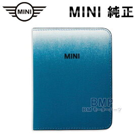 BMW MINI 純正 MINI COLLECTION 2022 MINI パスポート ホルダー カード ケース アイランドブルー ホワイト ブラック コレクション