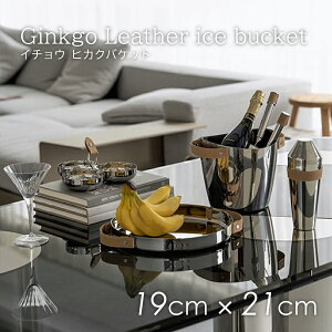e[uEFA HykX^CzXeX H BMT C`E qJNoPbg Ginkgo Leather ice bucket  IV kfUC m i Lb`pi 䏊pi  Ob