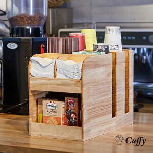 【 カフェグッズ 】カップ ラック 収納 ウッドシリルディスペンサー9口 カフェ グッズ テイクアウト キッチン収納 使い捨て カップ収納 コップ収納 コーヒー プラカップ クリアカップ プラ