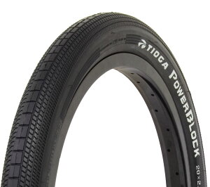 TIOGA - POWERBLOCK TIRE X`[r[h 1.75/1.95 BMX tbgh ^C ^CIK p[ubN yʃ^C p[c
