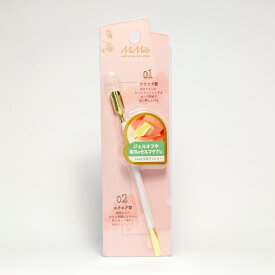 2way甘皮プッシャー MiMits BN ビーエヌ 甘皮ケア キューティクルケア ジェルオフ 初心者でも簡単 使いやすい 痛くない ステンレス製 安全 清潔 爪ケア ネイルケア セルフネイル ジェルネイル 自爪 MNG-27