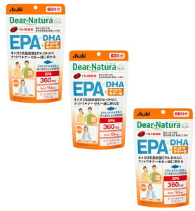 �A�T�q �f�B�A�i�`���� EPA×DHA�{�i�b�g�E�L�i�[�[ 240���i60�����j×3�y3�Z�b�g�z�y�l�R�|�X�z�������� �T�v��