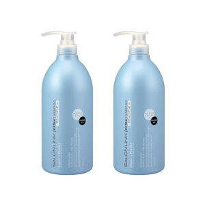 熊野油脂 サロンリンク エクストラ トリートメントインシャンプー 1000ml ×2【2個セット】 リンスイン ノンシリコン ヨーロピアンフローラルの香り