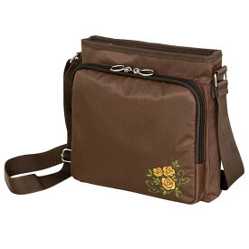 シャルミス　CHARMISS お買い物ショルダーバッグ ローズ　DBR (ダークブラウン)【カードホルダー】【多機能】【敬老の日】【プレゼント】【ギフト】【おしゃれ】【母の日】【シルバー】【誕生日】【贈り物】