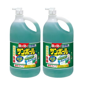 サンポールV 5L ×2【2個セット】【ケース販売】送料無料 金鳥トイレ洗剤 黄ばみ 尿石 水アカ 除菌