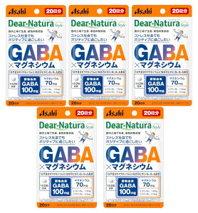 �f�B�A�i�`�����X�^�C�� GABA×�}�O�l�V�E�� 40�� (20����) ×5�y5�Z�b�g�z�y�l�R�|�X�z�������� �T�v��