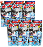 アイスノン シャツミスト STRONG COOL つめかえ用 280mL×6【6個セット】エキストラミントの香り 通勤 通…