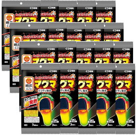 めっちゃ温かいカイロ マグマ 靴専用 くつ下に貼る 黒 3足分入×20【20個セット】送料無料 男女兼用 足元 指先 カイロ 小林製薬