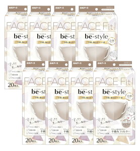 be-style r[X^C ̃}XN ӂTCY ~NeB[x[W 20×8y8Zbgz CNɂ sDz ԕ 3D}XN