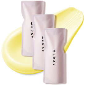 【詰め替え用おまとめ・1,000円お得】MERAY ミレイ【メルティング クレンジング バター】毛穴 ケア 角栓 敏感肌用 W洗顔不要 ダブル洗顔不要 ゴールデンホホバオイル 配合 メンズ 100ml (3, リフィル100ml)