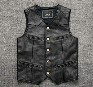 レザーベスト ベスト メンズ 革ベスト 裏起毛秋 冬春 黒色 厚手 革ジャン 濃い茶色 ライダースベスト ボア ブラウン M〜3XL ノースリーブジャケット カジュアル バイクウェア オシャレ