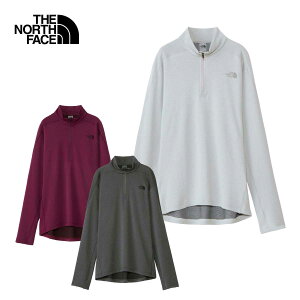 THE NORTH FACE UEm[XEtFCX Xm{ Xm[{[hEFA gbvX fB[X 2024 NTW62311 L/S FlashDry Zip Up yz