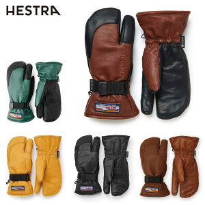 HESTRA wXg Xm{ Xm[{[h O[u Y fB[X 2025 33882 / 3-Finger GTX Full LeatheryGORE-TEXz