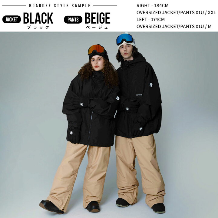 楽天市場】BOARDEE スノボウェア メンズ オーバーサイズ ジャケット 