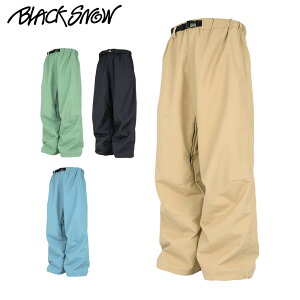 スノボウェア メンズ パンツ 単品 スノーボードウェア BLACKSNOW BS25JFOB04M ブラックスノー オーバーサイズ