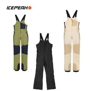 スノボウェア スノボパンツ アイスピーク ICEPEAK パンツ メンズ <2025> ICEPEAK YUICHI / M WADDED BIB TROUSERS 657151593