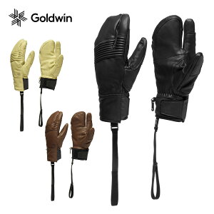 GOLDWIN �S�[���h�E�C�� �X�m�{�O���[�u �����Y��2026��G85300 / Leather 3-finger Formfitting Gloves