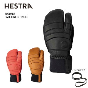 HESTRA �w�X�g�� �X�m�{�O���[�u �����Y ���f�B�[�X��2026��3000782 / Fall Line 3-Finger