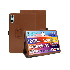 For SVITOO TAB 1027�P�[�X 10.1 �C���` �^�u���b�g �P�[�X 360°�S�ʕی� ��܂�X�^���h�����p���� �y���z���_�[�t�� �㎿PU���U�[ �L�Y�h�~ �y�� �S�ʕی�(�u���E��)