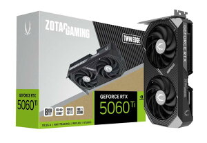 ZOTAC GAMING GeForce RTX 5060 Ti 8GB Twin Edge �O���t�B�b�N�X�{�[�h ZT-B50610E-10M VD9184